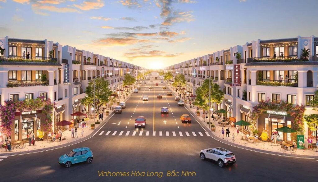 Shophouse thương mại Vinhomes Hòa Long Bắc Ninh – sản phẩm đầu tư và kinh doanh tiềm năng.