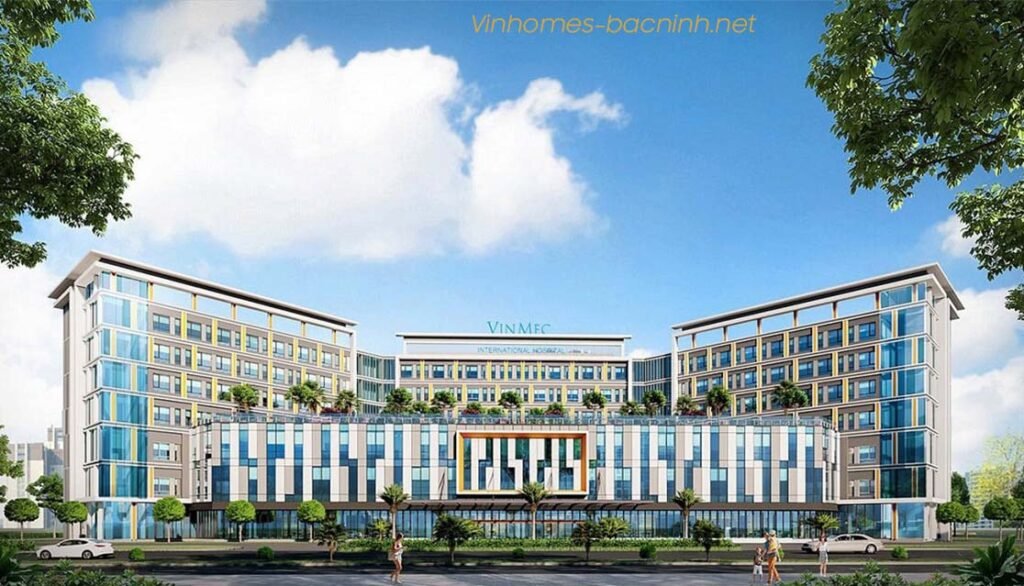 Tiện ích y tế Vinmec – bệnh viện quốc tế tại Vinhomes Bắc Ninh.