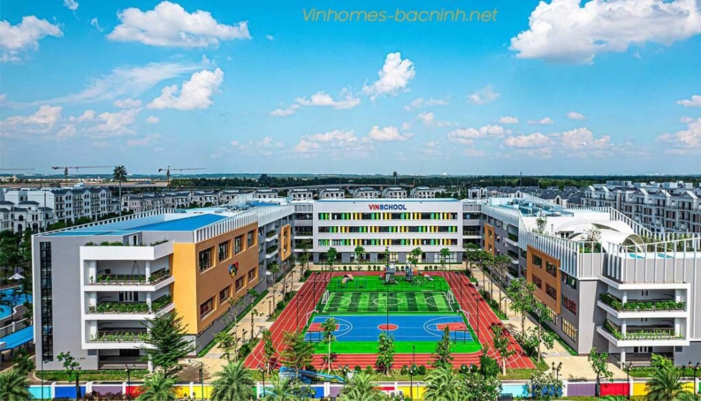 Trường học Vinschool tại Vinhomes Bắc Ninh – môi trường giáo dục chuẩn quốc tế.